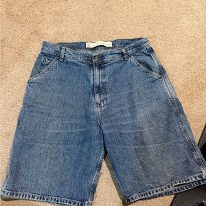 Men's Blue Denim Shorts